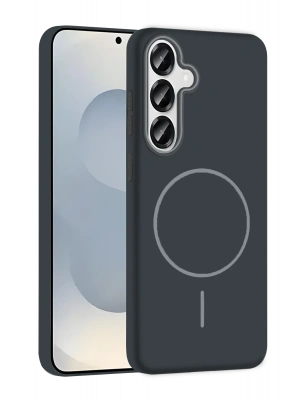 Joko Samsung Galaxy S23 FE Broş Magsafe Kapak - Füme