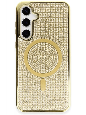 Joko Samsung Galaxy S23 Kılıf Helen Magsafe Kapak - Gold