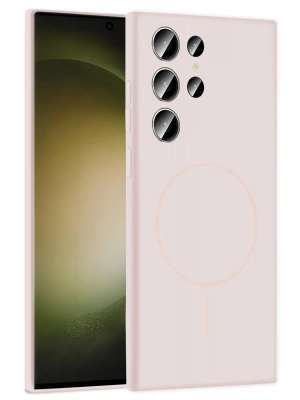 Joko Samsung Galaxy S23 Ultra Kılıf Jully Magsafe Kapak - Pudra