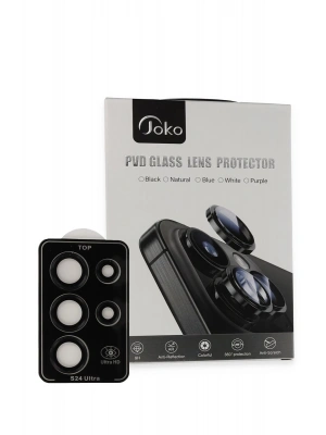 Joko Samsung Galaxy S23 Ultra PVD Metal Kamera Lens - Siyah