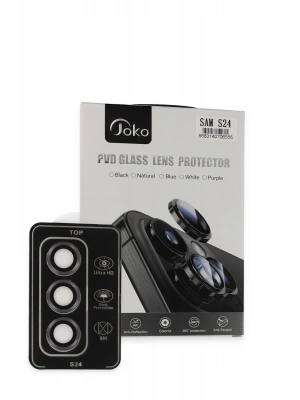 Joko Samsung Galaxy S24 PVD Metal Kamera Lens - Derin Mor