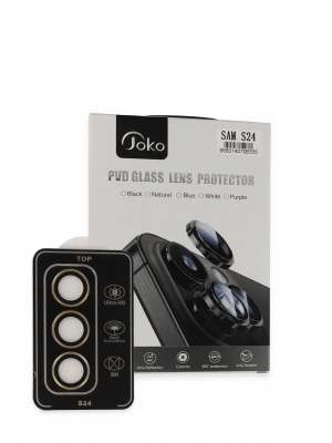 Joko Samsung Galaxy S24 PVD Metal Kamera Lens - Gold
