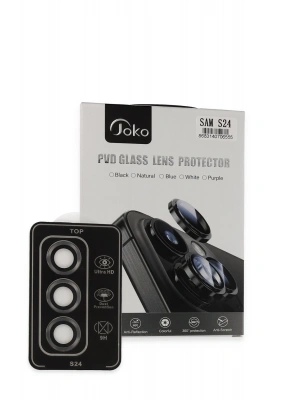 Joko Samsung Galaxy S24 PVD Metal Kamera Lens - Titan Gri