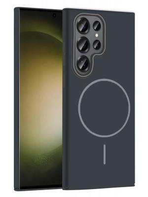 Joko Samsung Galaxy S24 Ultra Broş Magsafe Kapak - Füme