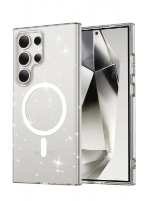 Joko Samsung Galaxy S24 Ultra Kılıf Star Magsafe Kapak - Şeffaf