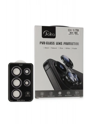 Joko Samsung Galaxy S24 Ultra PVD Metal Kamera Lens - Derin Mor