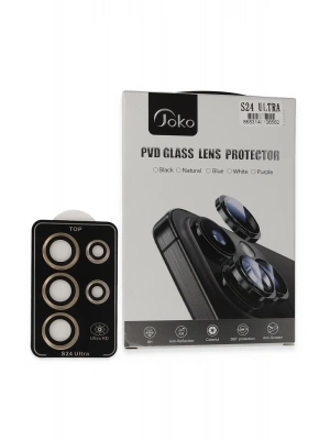 Joko Samsung Galaxy S24 Ultra PVD Metal Kamera Lens - Gold