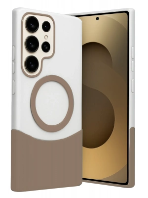 Joko Samsung Galaxy S24 Ultra Velar Magsafe Kapak - Çöl Titanyum
