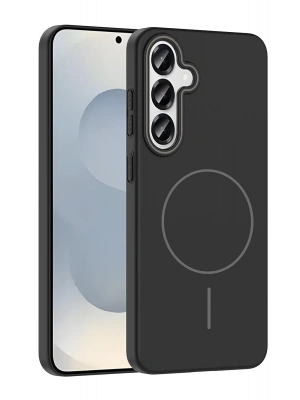 Joko Samsung Galaxy S25 Broş Magsafe Kapak - Siyah