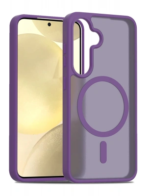 Joko Samsung Galaxy S25 Jota Magsafe Kapak - Derin Mor