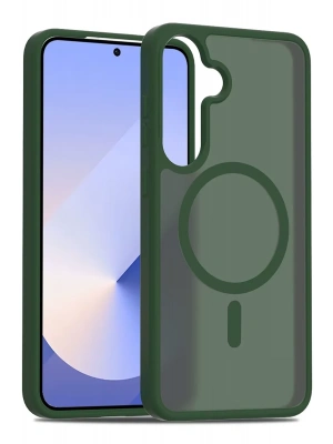 Joko Samsung Galaxy S25 Jota Magsafe Kapak - Koyu Yeşil