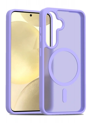 Joko Samsung Galaxy S25 Jota Magsafe Kapak - Lila