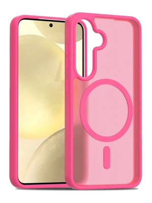 Joko Samsung Galaxy S25 Jota Magsafe Kapak - Rose