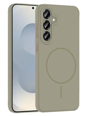 Joko Samsung Galaxy S25 Kılıf Jully Magsafe Kapak - Çöl Titanyum