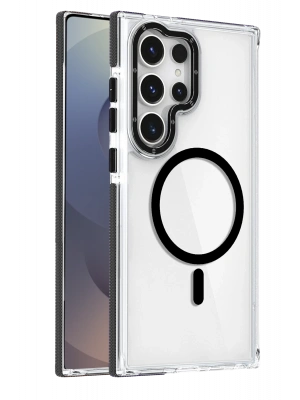 Joko Samsung Galaxy S25 Ultra Bella Magsafe Kapak - Siyah