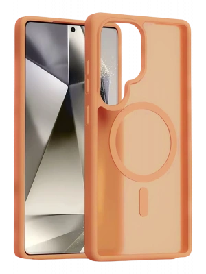 Joko Samsung Galaxy S25 Ultra Jota Magsafe Kapak - Turuncu
