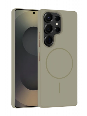 Joko Samsung Galaxy S25 Ultra Kılıf Jully Magsafe Kapak - Çöl Titanyum