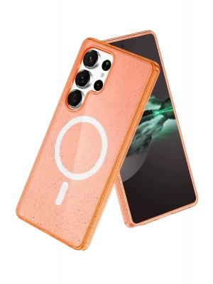 Joko Samsung Galaxy S25 Ultra Star Magsafe Kapak - Turuncu