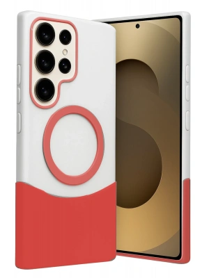 Joko Samsung Galaxy S25 Ultra Velar Magsafe Kapak - Kırmızı