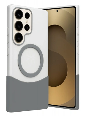 Joko Samsung Galaxy S25 Ultra Velar Magsafe Kapak - Natural Grey