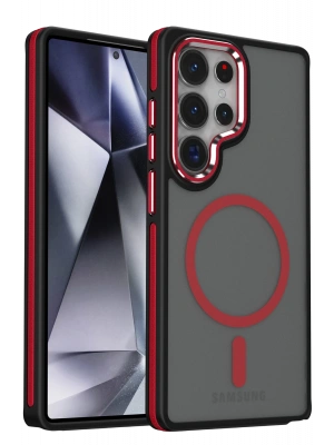 Joko Samsung Galaxy S25 Ultra Winner Magsafe Kapak - Kırmızı