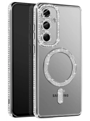 Joko Samsung Galaxy S26 Joke Simli Magneticsafe Kılıf - Gümüş