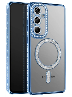 Joko Samsung Galaxy S26 Joke Simli Magneticsafe Kılıf - Mavi