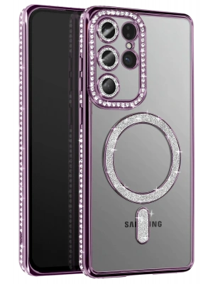 Joko Samsung Galaxy S26 Ultra Joke Simli Magneticsafe Kılıf - Derin Mor