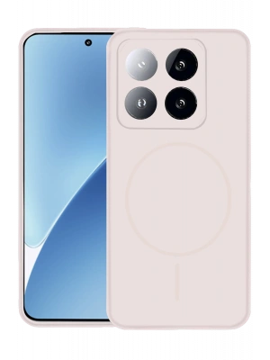 Joko Xiaomi Mi 14T Pro Kılıf Jully Magsafe Kapak - Pudra