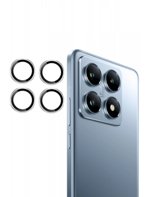 Joko Xiaomi Mi 14T Pro PVD Metal Kamera Lens - Gümüş