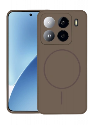 Joko Xiaomi Mi 15 Kılıf Jully Magsafe Kapak - Kahverengi