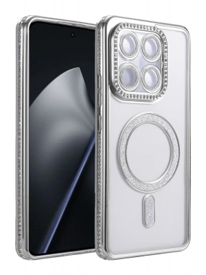 Joko Xiaomi Mi 15T Pro Joke Simli Magneticsafe Kılıf - Gümüş