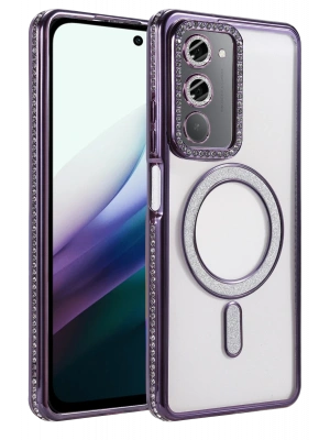 Joko Xiaomi Redmi 15 4G Joke Simli Magneticsafe Kılıf - Derin Mor