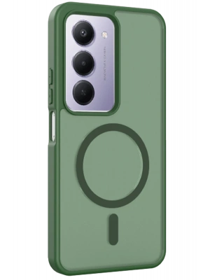 Joko Xiaomi Redmi 15 4G Jota Magsafe Kapak - Koyu Yeşil