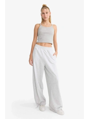 Kadın Eşofman Alt F8730AX/GR256 GREY MELANGE Gri