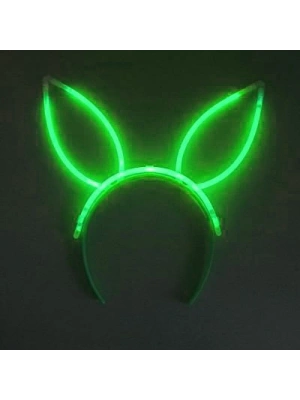 Karanlıkta Yanan Fosforlu Glow Taç 6 Renk 6 Adet