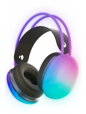 Karler Bass KRH1 RGB Kafaüstü Kablosuz Kulaklık - Siyah