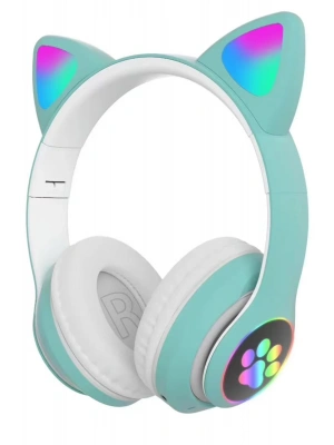 Karler Bass STN28 Kablosuz Kedi Kulaklık - Yeşil