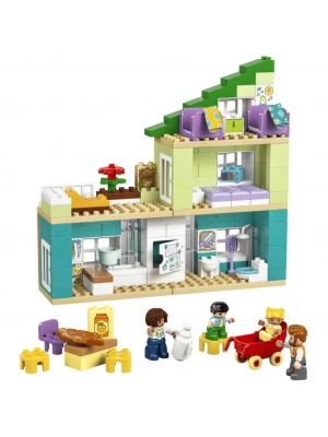 Kasabası 3’ü 1 Arada Figürlü Modern Aile Evi