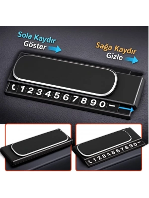 Kayar Kapaklı Torpido Üstü Fosforlu Numaratör