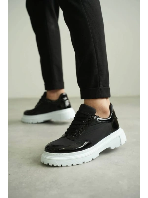 KB-X201 Kuback Siyah Rugan Paraşüt Günlük Erkek Ayakkabı