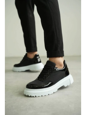 KB-X201 Kuback Siyah Rugan Paraşüt Günlük Erkek Ayakkabı