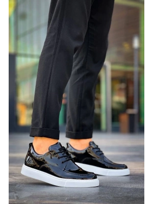 KB-X5 Kuback Siyah Rugan Günlük Erkek Ayakkabı