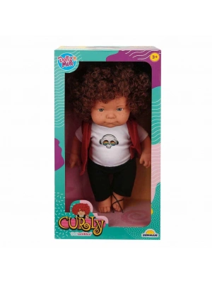 Kıvırcık Saçlı Curly Bebek 35 cm