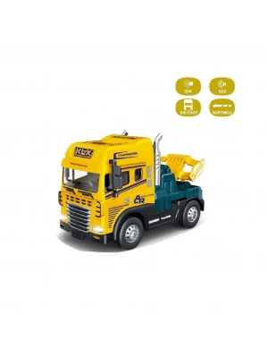 KLX600-345 Sürtmeli Işıklı Müzikli 1:24 Çekici (Tır Kafası)