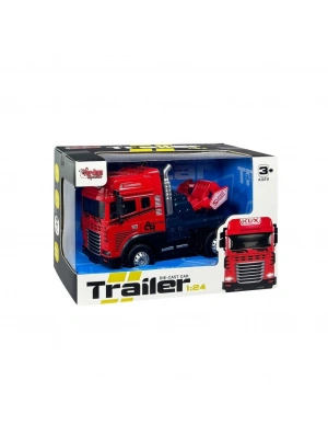 KLX800-247 Sürtmeli Işıklı Müzikli 1:24 Çekici (Tır Kafası)