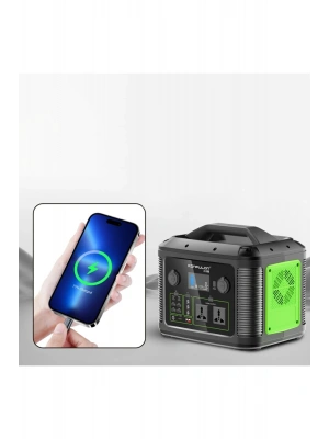 Konfulon CN06 Powerbank 1200W 315.000 mAh Kamp Şarj 60W PD - Siyah