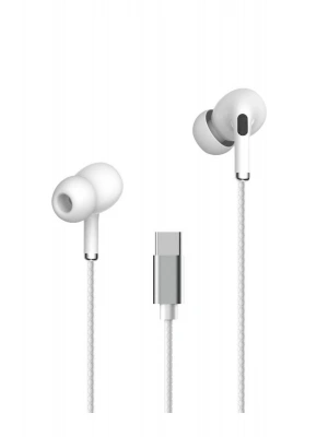 Konfulon INA16 Type-C Kablolu Kulak İçi Kulaklık - Beyaz