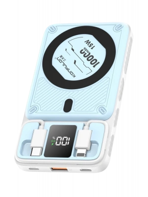 Konfulon M25W 10.000 mAh 20W PD Magsafe Powerbank - Mavi