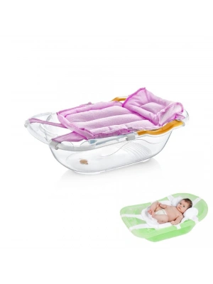  Köpüklü Bebek Banyo Küvet Filesi 164 Pembe